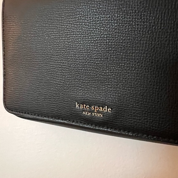 KATE SPADE small black bag with gold chain - Picture 11 of 11
